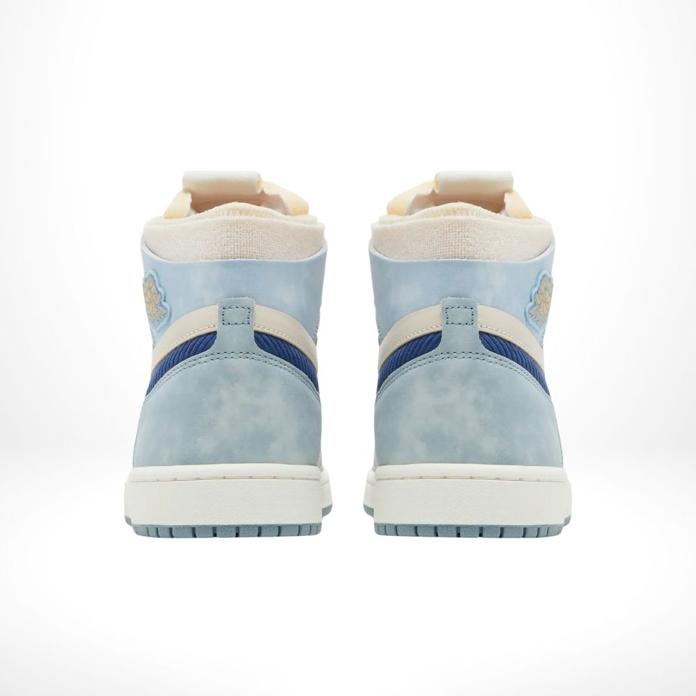 Air Jordan 1 High Zoom Air CMFT Celestine in Blue Sail - product image from the listing.