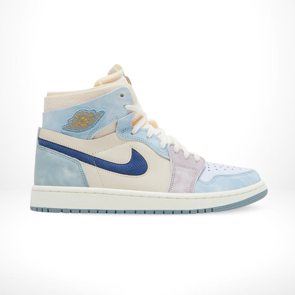 Air Jordan 1 High Zoom Air CMFT Celestine in Blue Sail - product image from the listing.