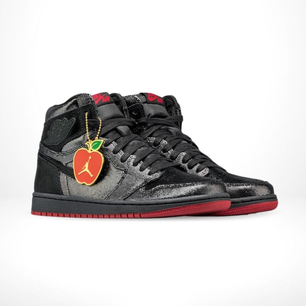 Air Jordan 1 Retro High SP Gina in Black Red - product image from the listing.