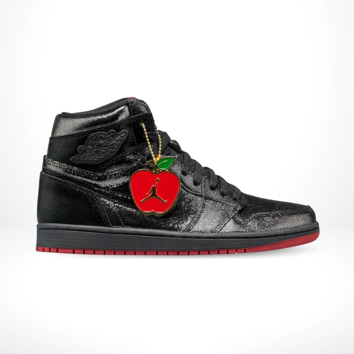 Air Jordan 1 Retro High SP Gina in Black Red - product image from the listing.