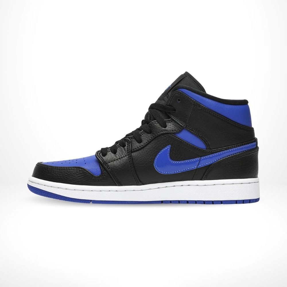 Air Jordan 1 Mid in Royal Black - product image from the listing.