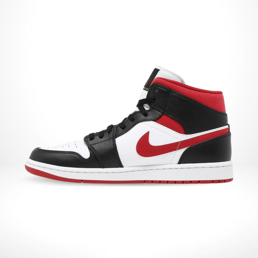 Air Jordan 1 Mid Gym in Red Black White - product image from the listing.