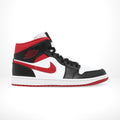 Air Jordan 1 Mid Gym in Red Black White - product image from the listing.