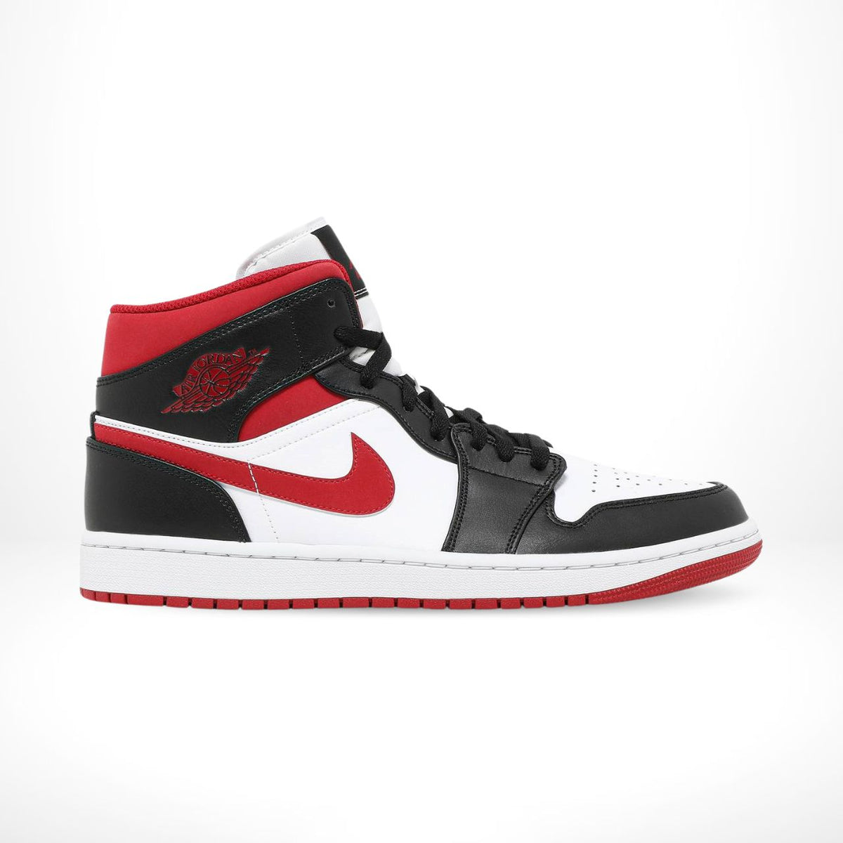Air Jordan 1 Mid Gym in Red Black White - product image from the listing.