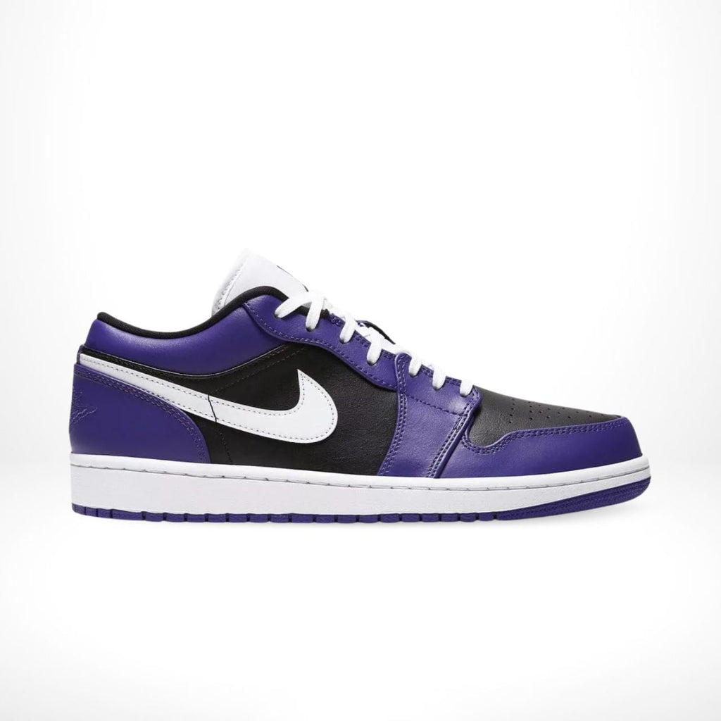 Air Jordan 1 Low Court in Purple Black - product image from the listing.