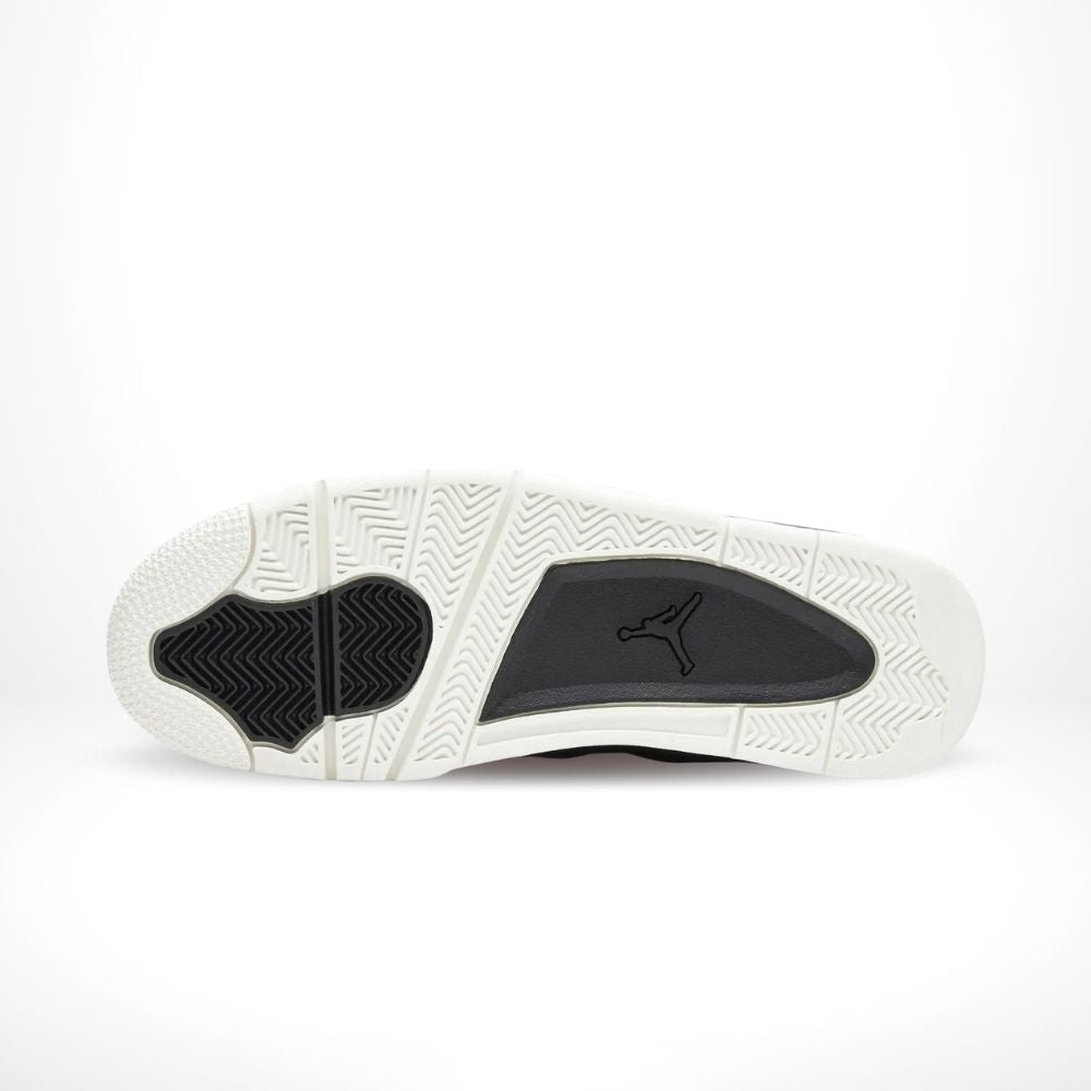 Air Jordan 4 Retro Pony Hair in Black Sail - product image from the listing.