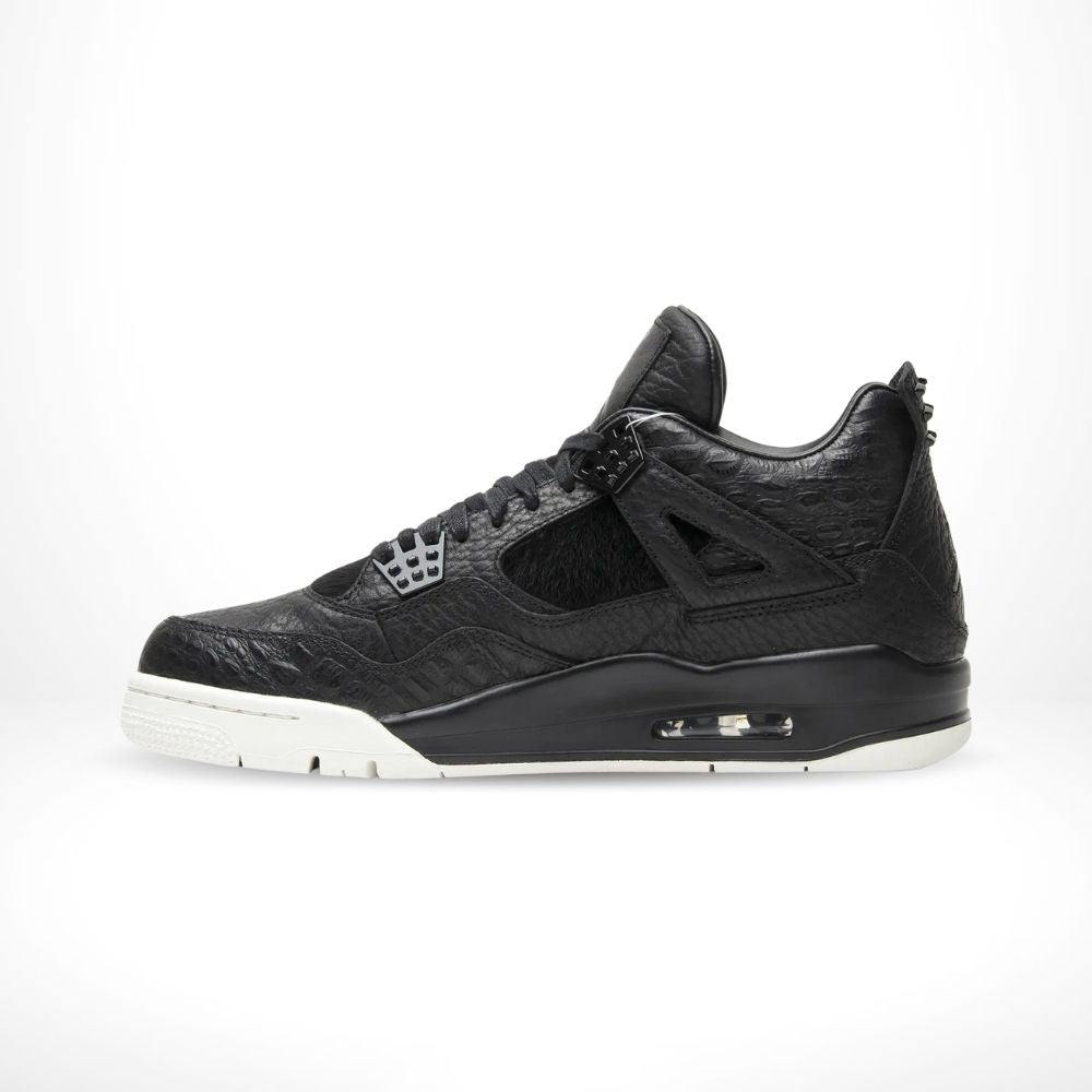 Air Jordan 4 Retro Pony Hair in Black Sail - product image from the listing.