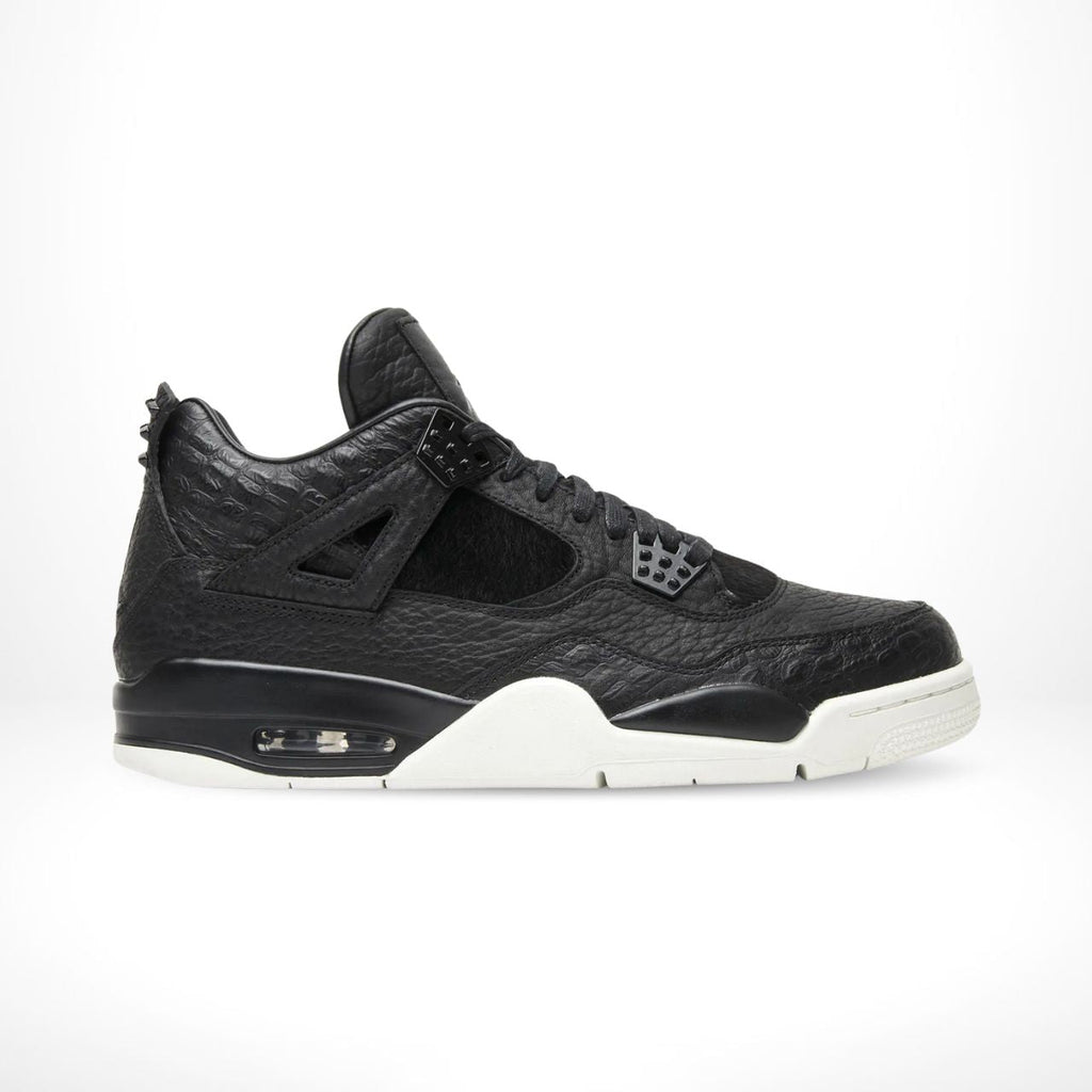 Air Jordan 4 Retro Pony Hair in Black Sail - product image from the listing.