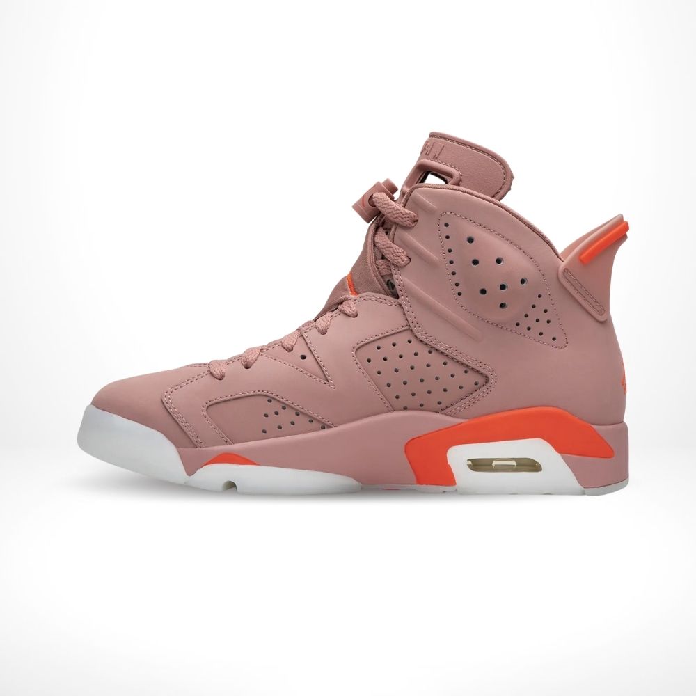 X Aleali May Rust Pink Bright Crimson - Air Jordan 6 Retro - product image from the listing.