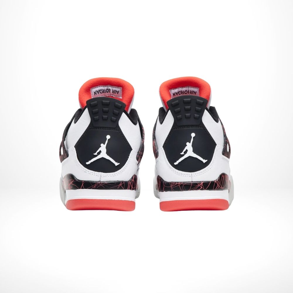 Air Jordan 4 Retro Flight Nostalgia in White Black - product image from the listing.