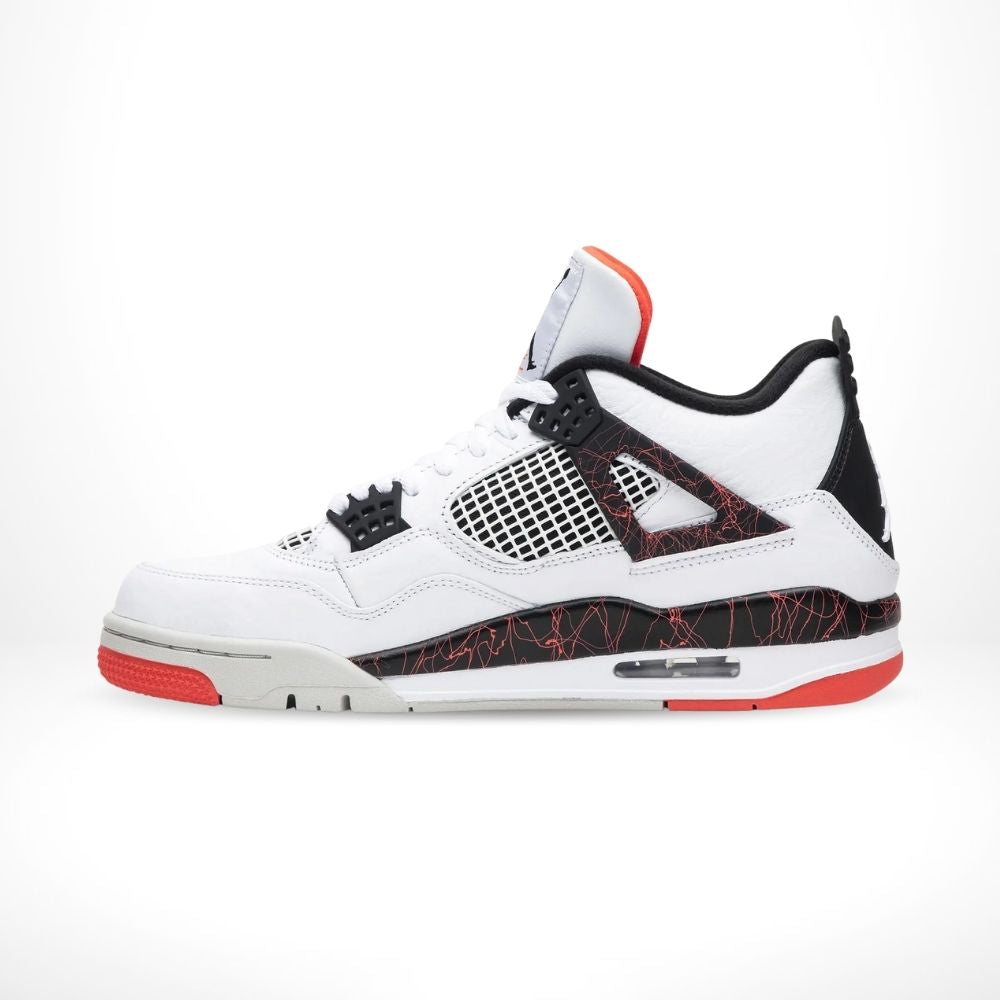 Air Jordan 4 Retro Flight Nostalgia in White Black - product image from the listing.