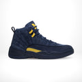 Michigan College Navy Amarillo - Air Jordan 12 Retro - product image from the listing.