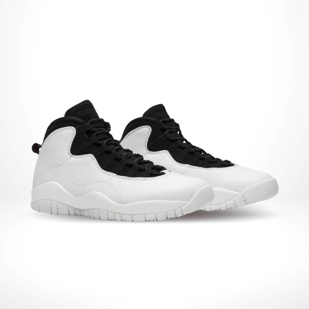 Air Jordan 10 I Am Back in Summit White Black - product image from the listing.