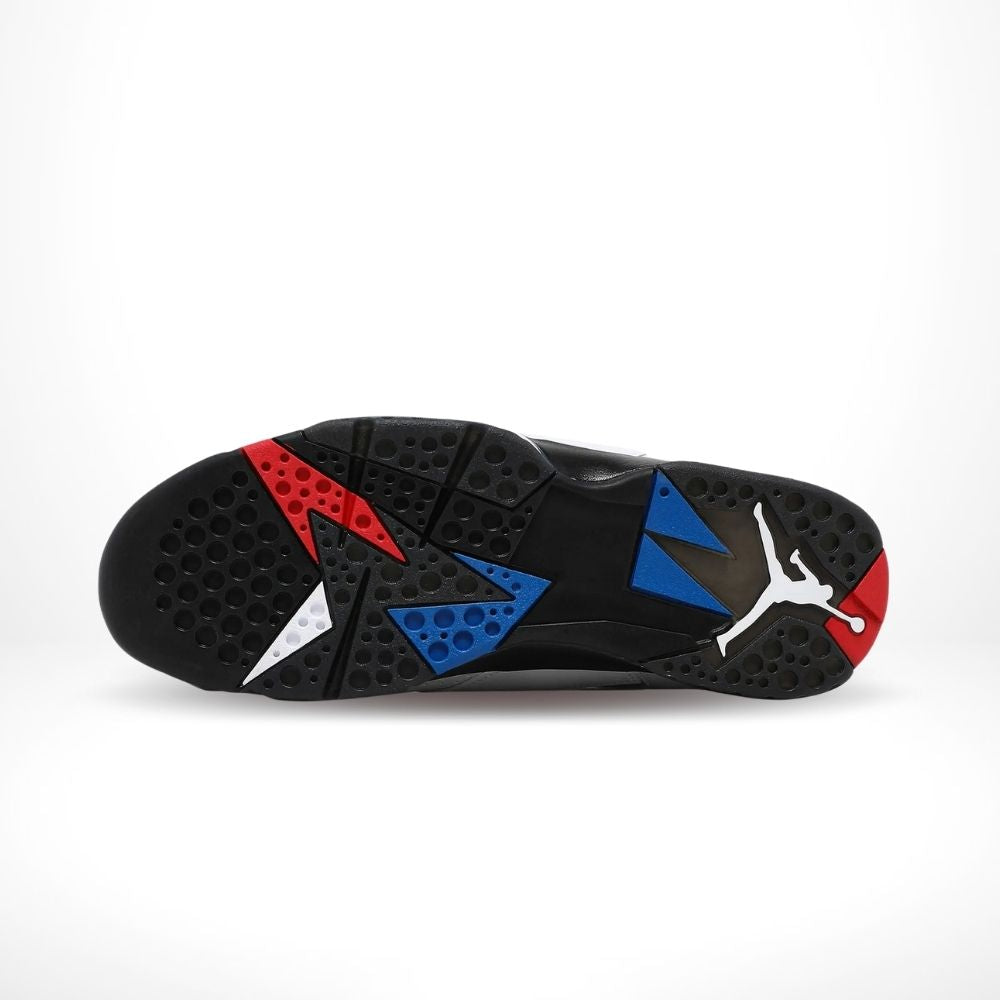 Air Jordan 7 Retro Paris Saint-Germain White College in Navy - product image from the listing.