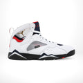 Air Jordan 7 Retro Paris Saint-Germain White College in Navy - product image from the listing.