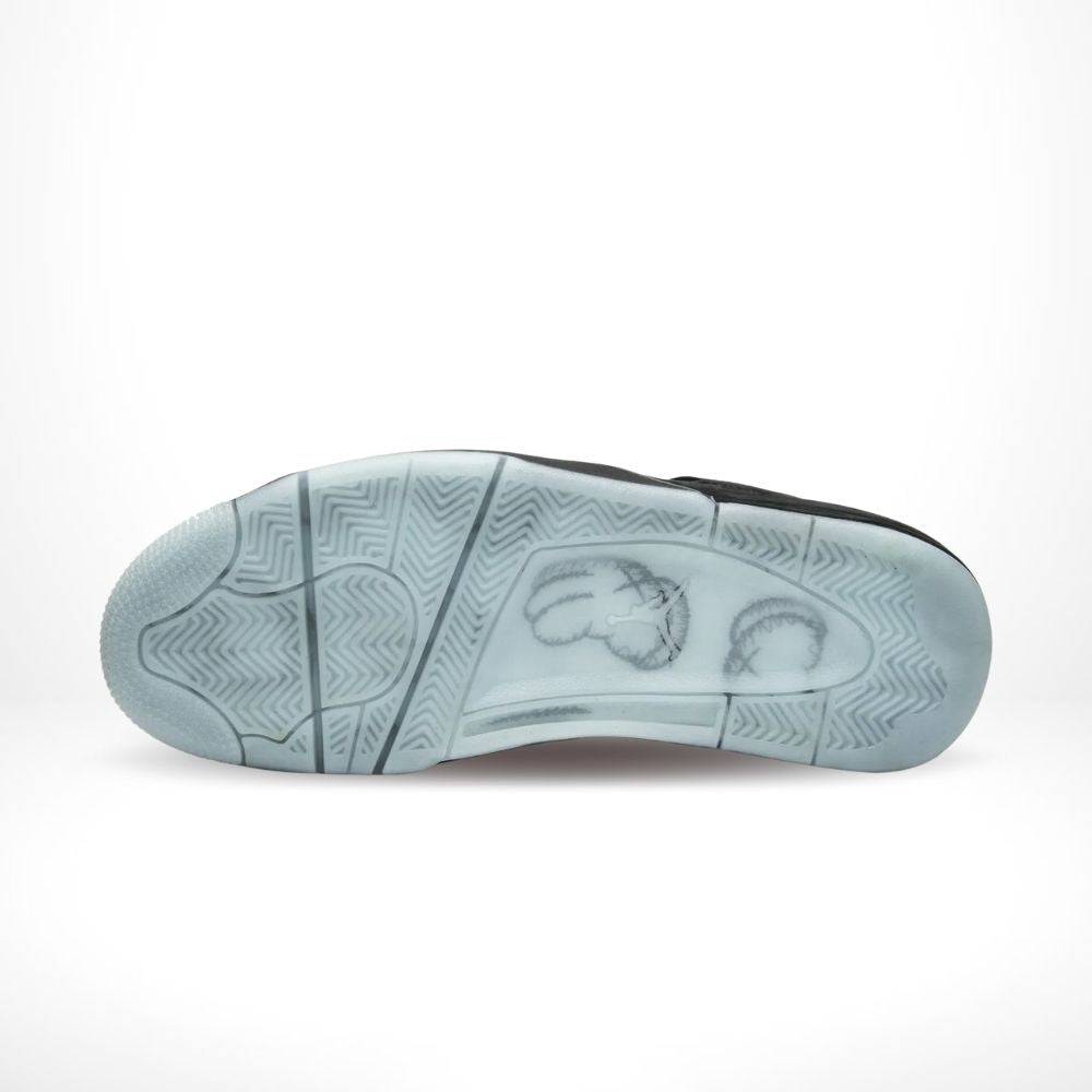 Air Jordan 4 Retro X Kaws in Black - product image from the listing.