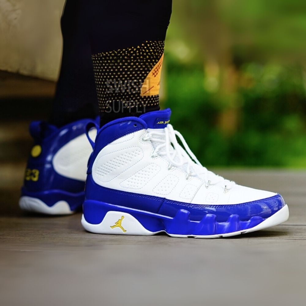 Kobe Bryant White Concord PE - Air Jordan 9 Retro - product image from the listing.