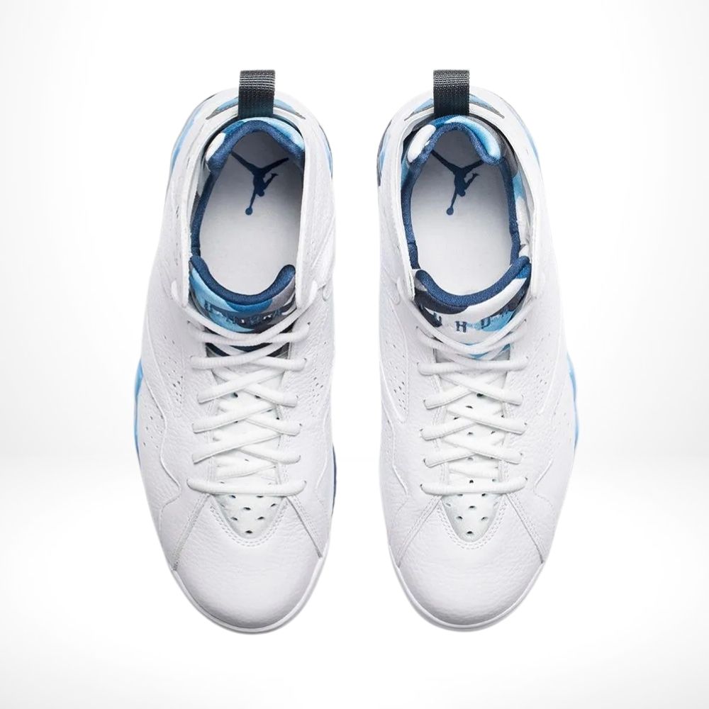 French Blue White - Air Jordan 7 Retro 2015 - product image from the listing.