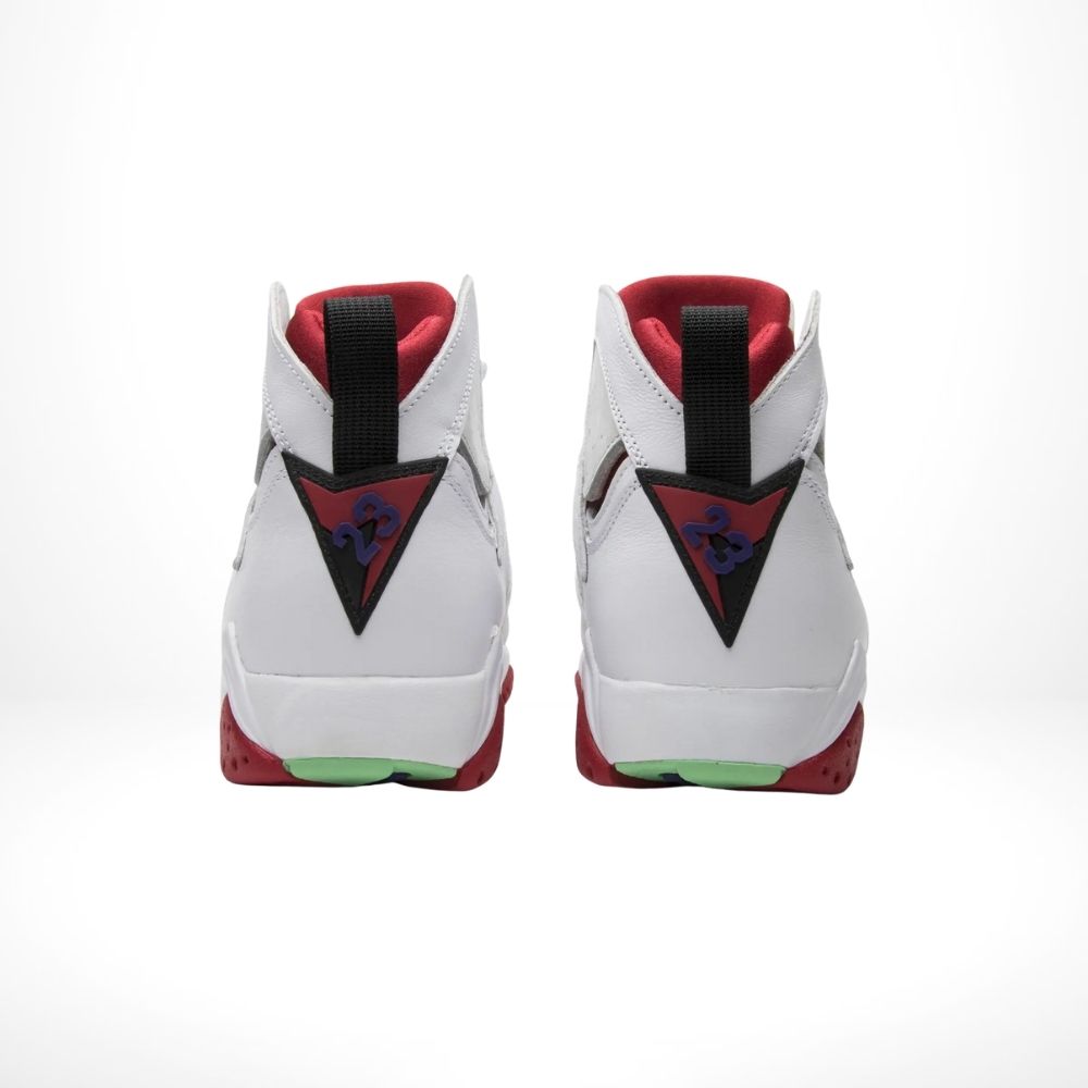 Air Jordan 7 Retro Hare White True in Red - product image from the listing.