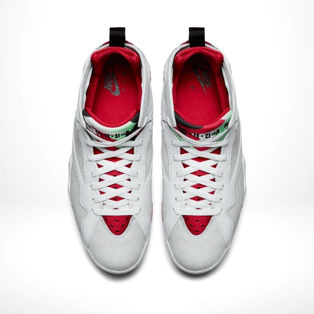 Air Jordan 7 Retro Hare White True in Red - product image from the listing.