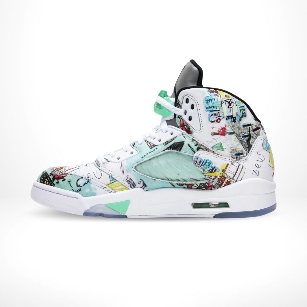 Air Jordan 5 Retro Wings in Multicolor - product image from the listing.
