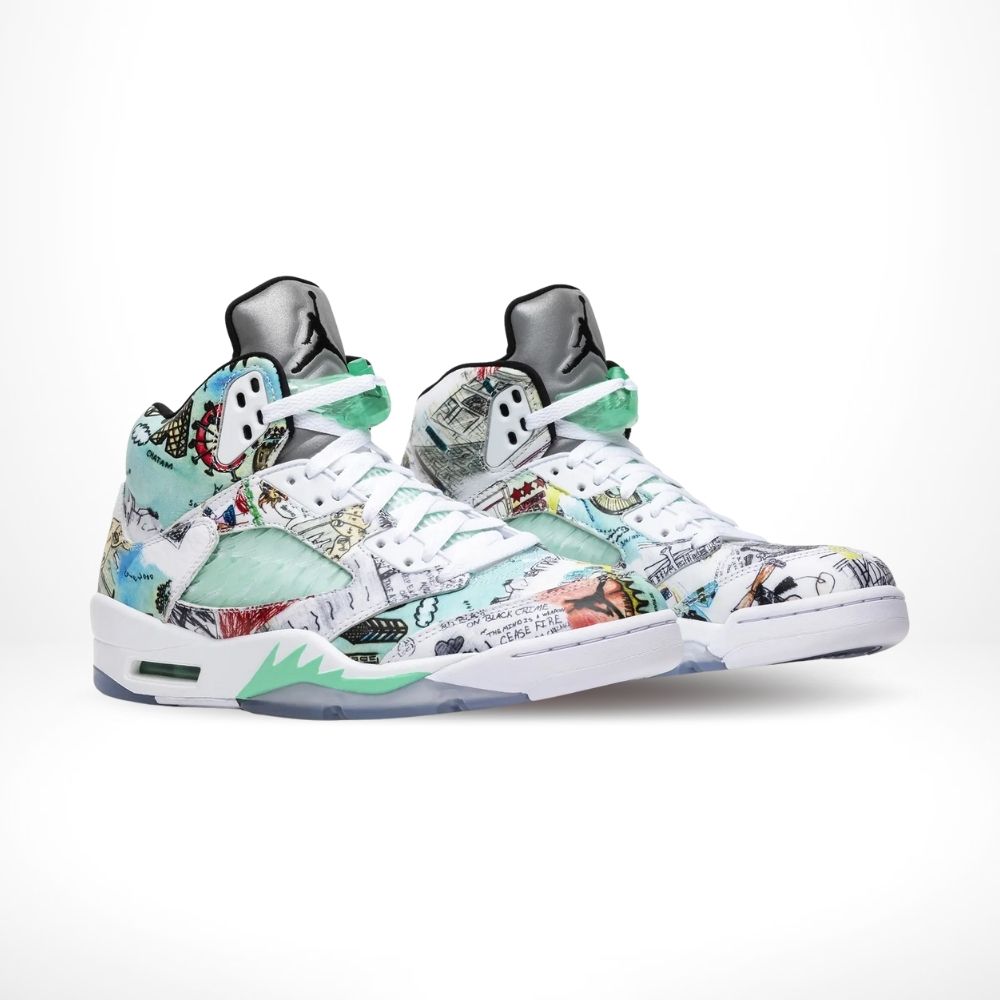 Air Jordan 5 Retro Wings in Multicolor - product image from the listing.
