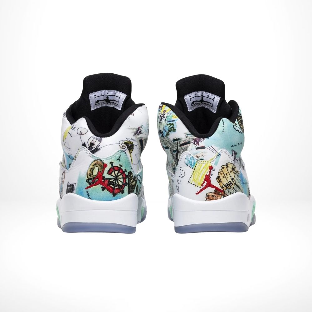 Air Jordan 5 Retro Wings in Multicolor - product image from the listing.