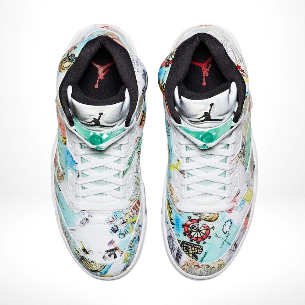 Air Jordan 5 Retro Wings in Multicolor - product image from the listing.