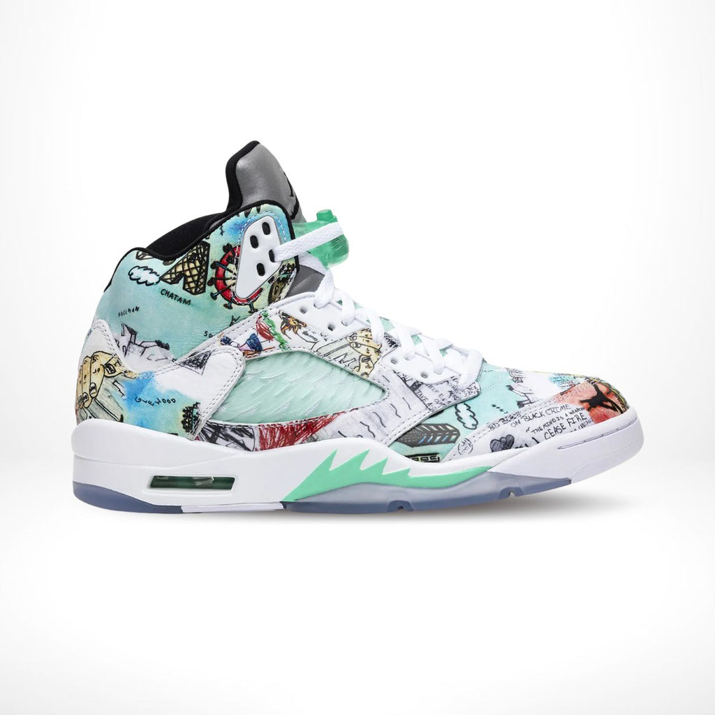 Air Jordan 5 Retro Wings in Multicolor - product image from the listing.