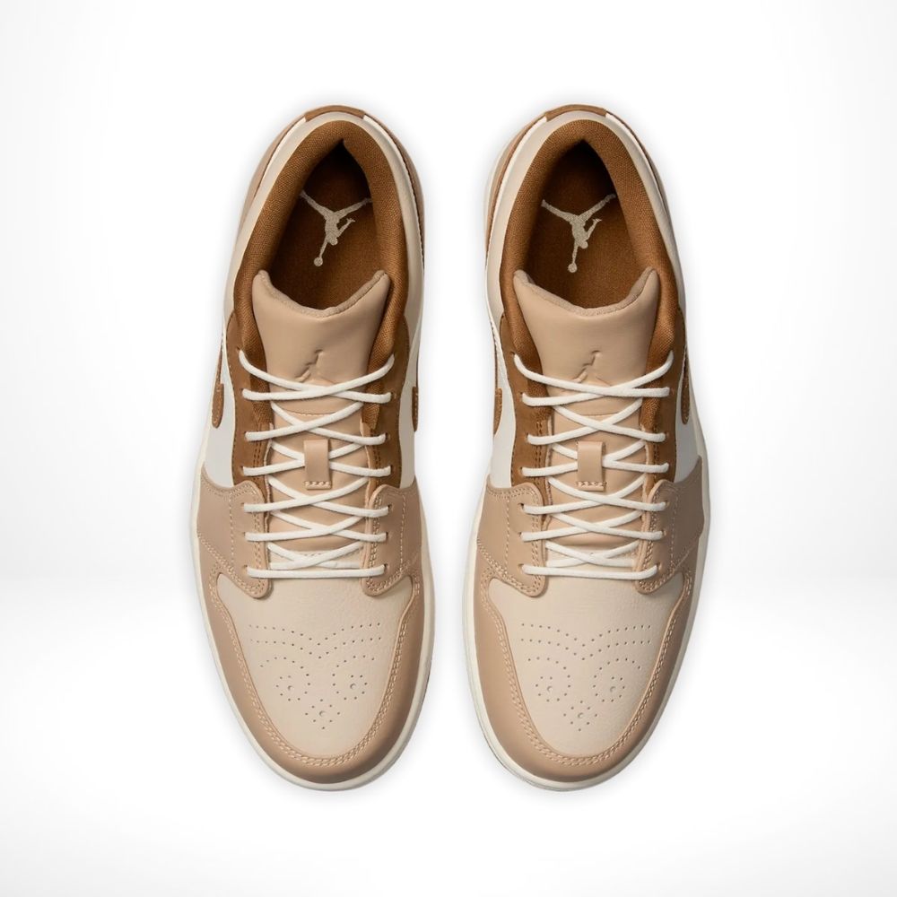 Hemp Light British Tan SE - Air Jordan 1 Low - product image from the listing.
