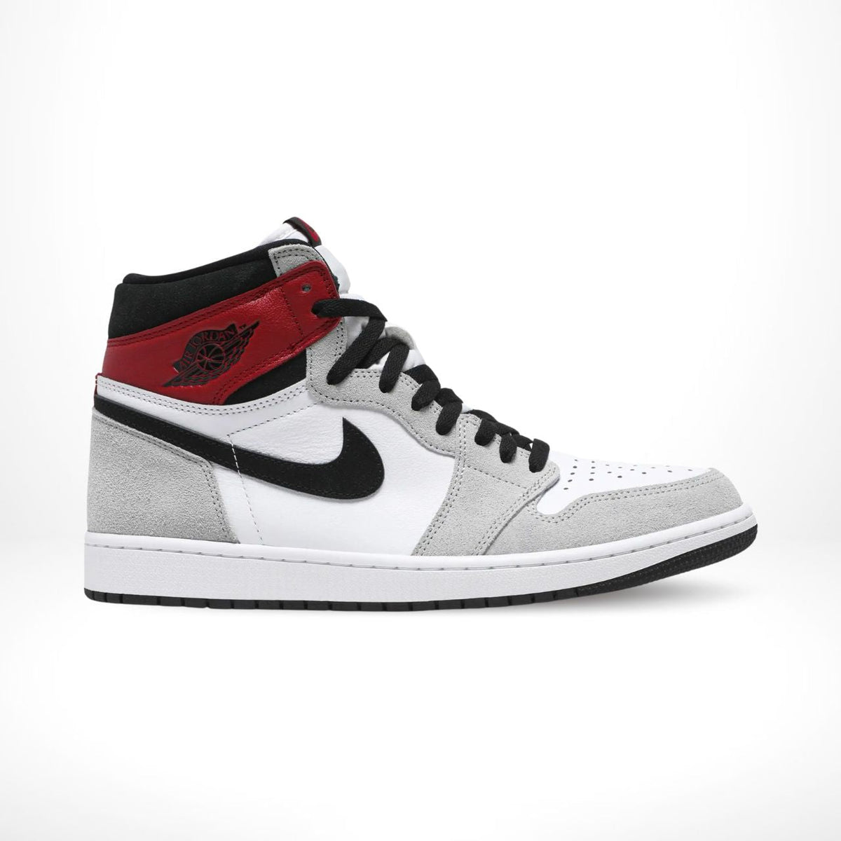 Air Jordan 1 Retro High in Light Smoke Grey - product image from the listing.