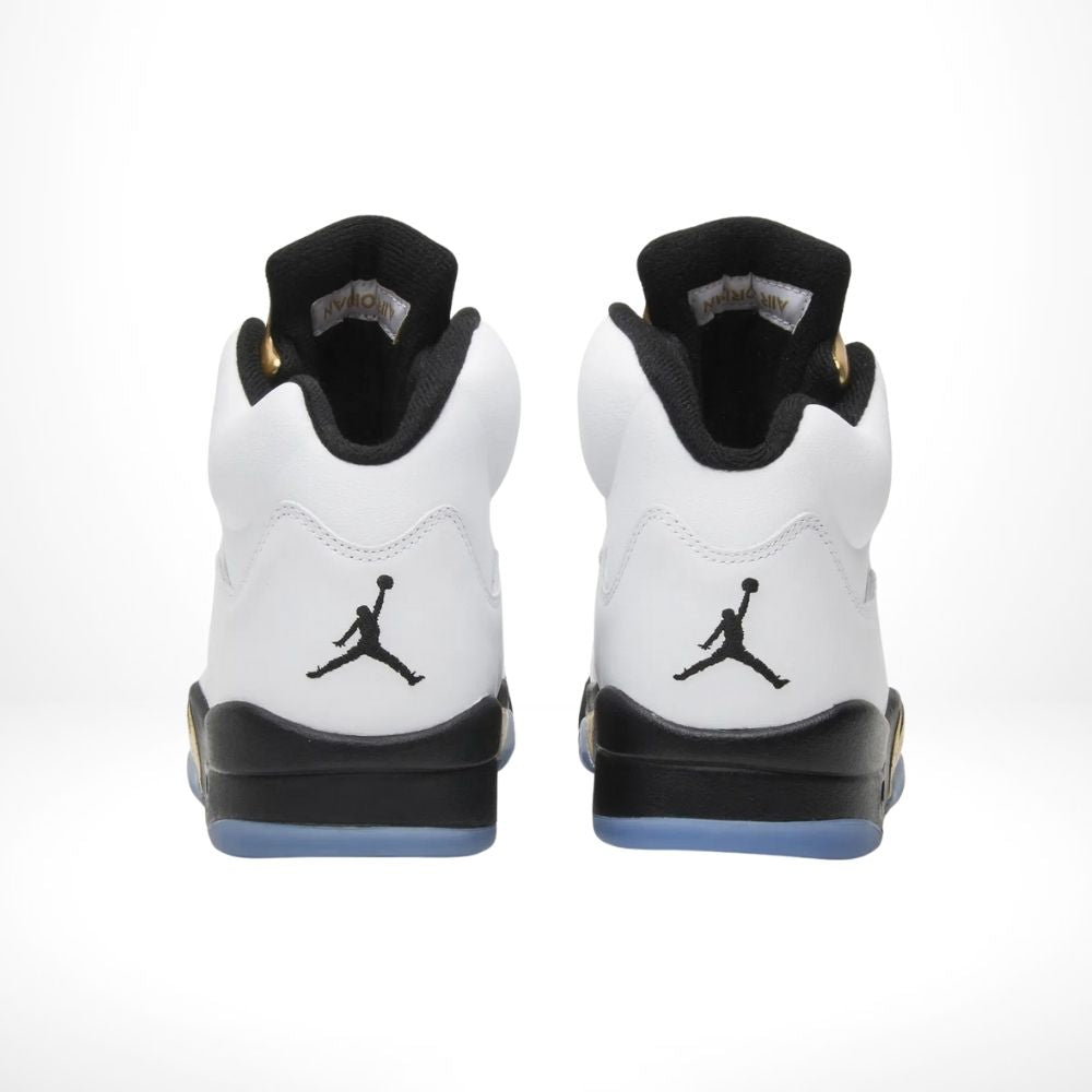 Olympic White Gold - Air Jordan 5 Retro 2016 - product image from the listing.