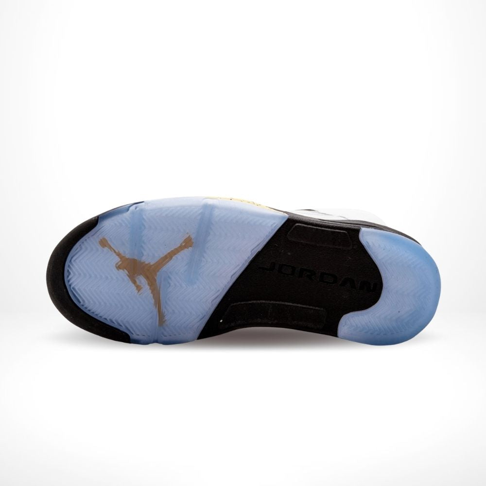 Olympic White Gold - Air Jordan 5 Retro 2016 - product image from the listing.