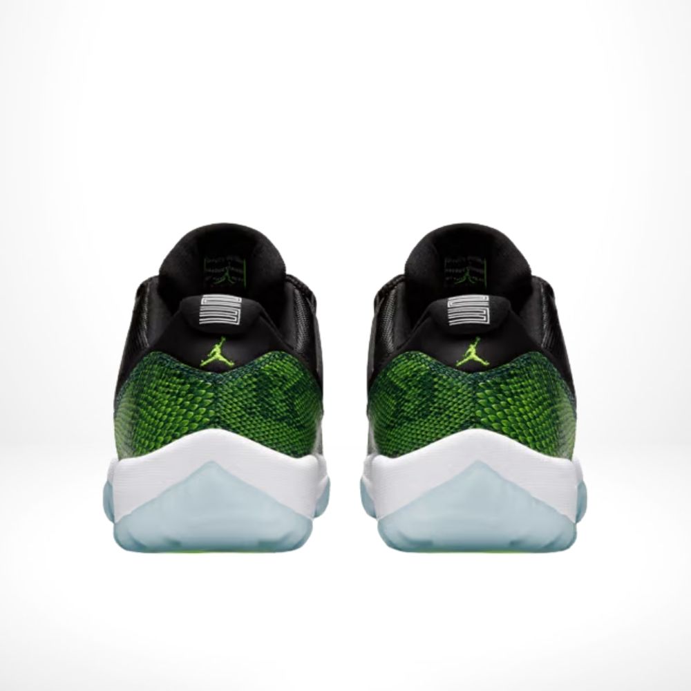 Green Snakeskin - Air Jordan 11 Retro Low - product image from the listing.