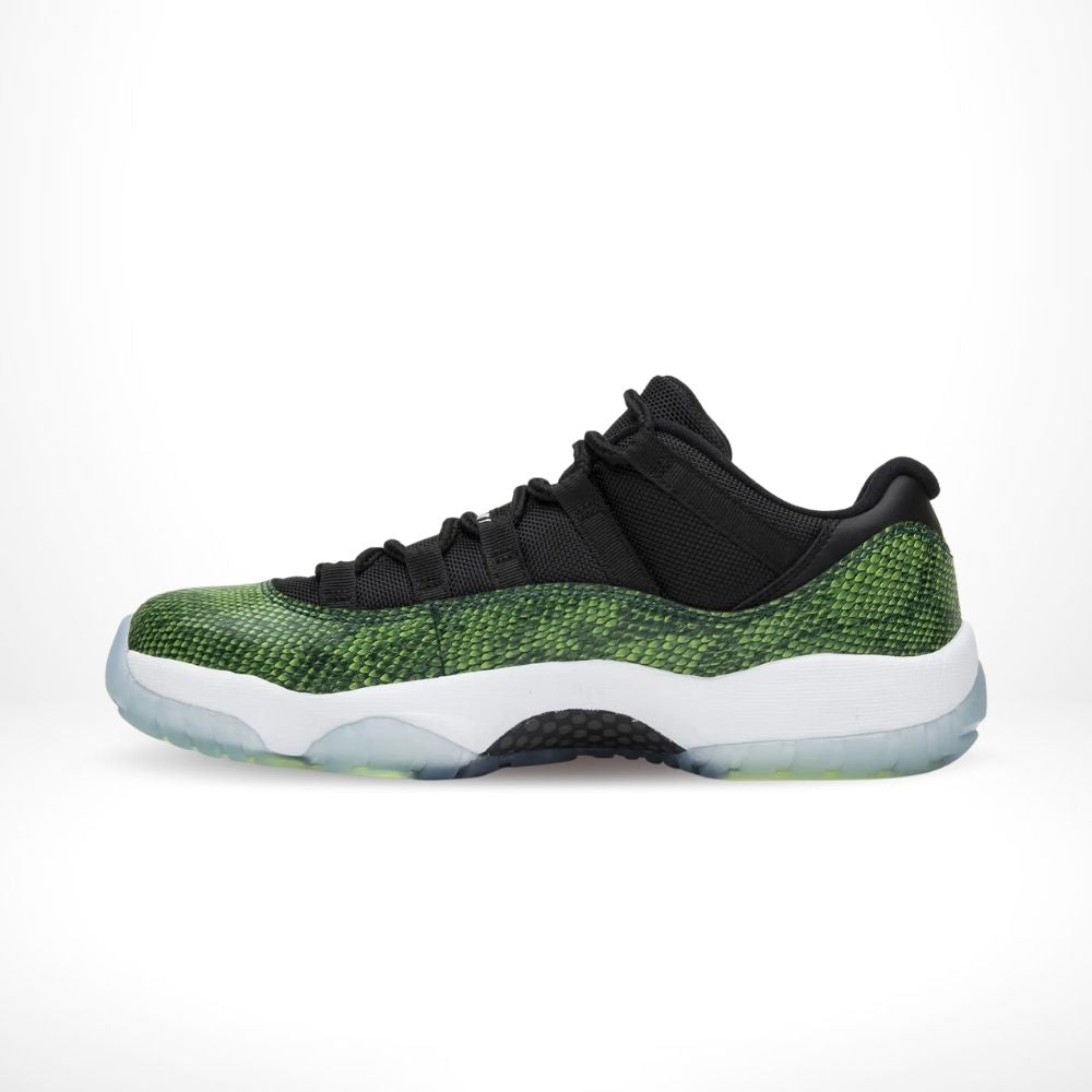 Green Snakeskin - Air Jordan 11 Retro Low - product image from the listing.