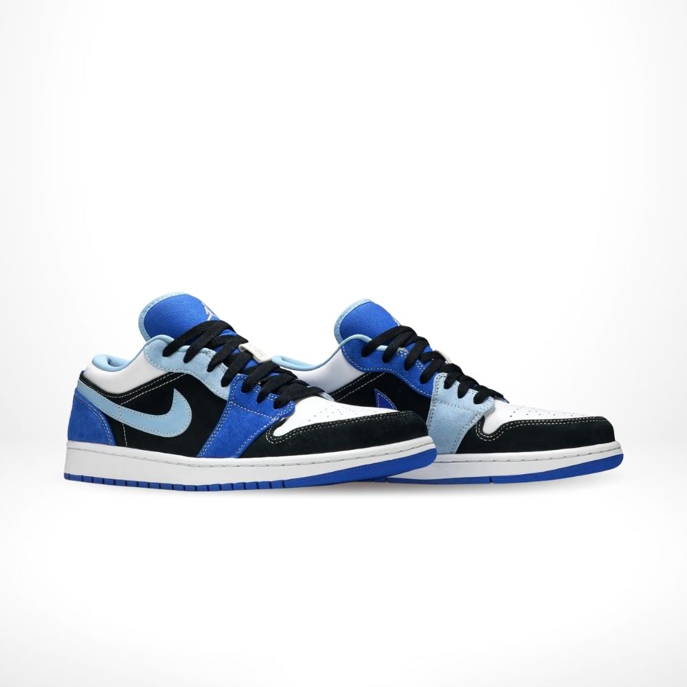 Race Blue White SE - Air Jordan 1 Low - product image from the listing.