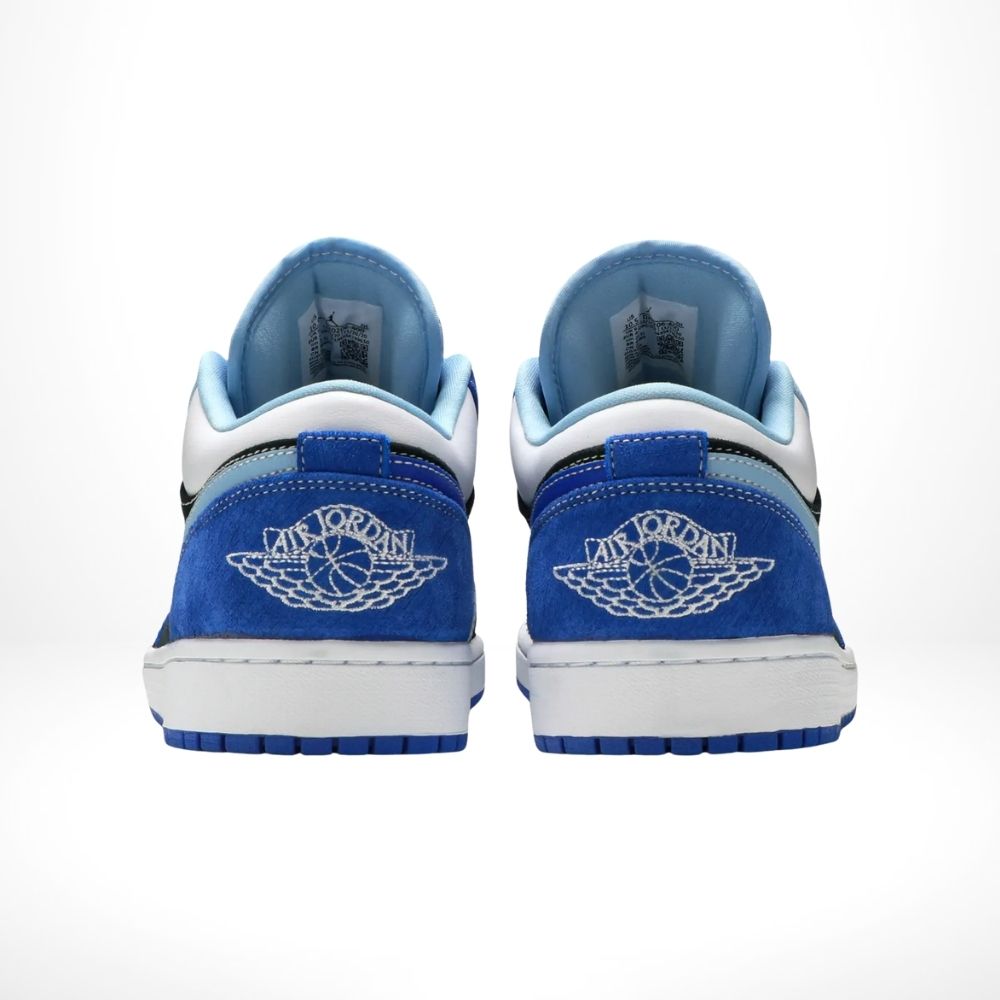 Race Blue White SE - Air Jordan 1 Low - product image from the listing.
