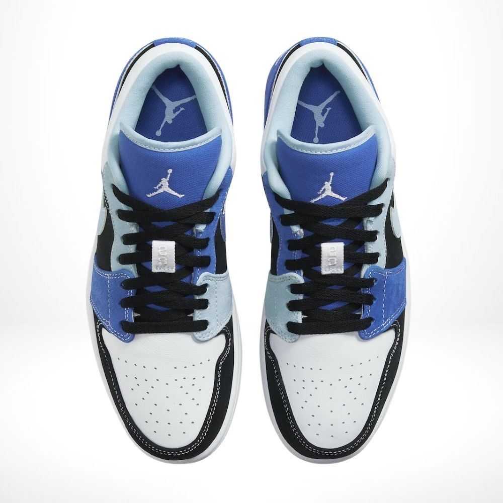 Race Blue White SE - Air Jordan 1 Low - product image from the listing.