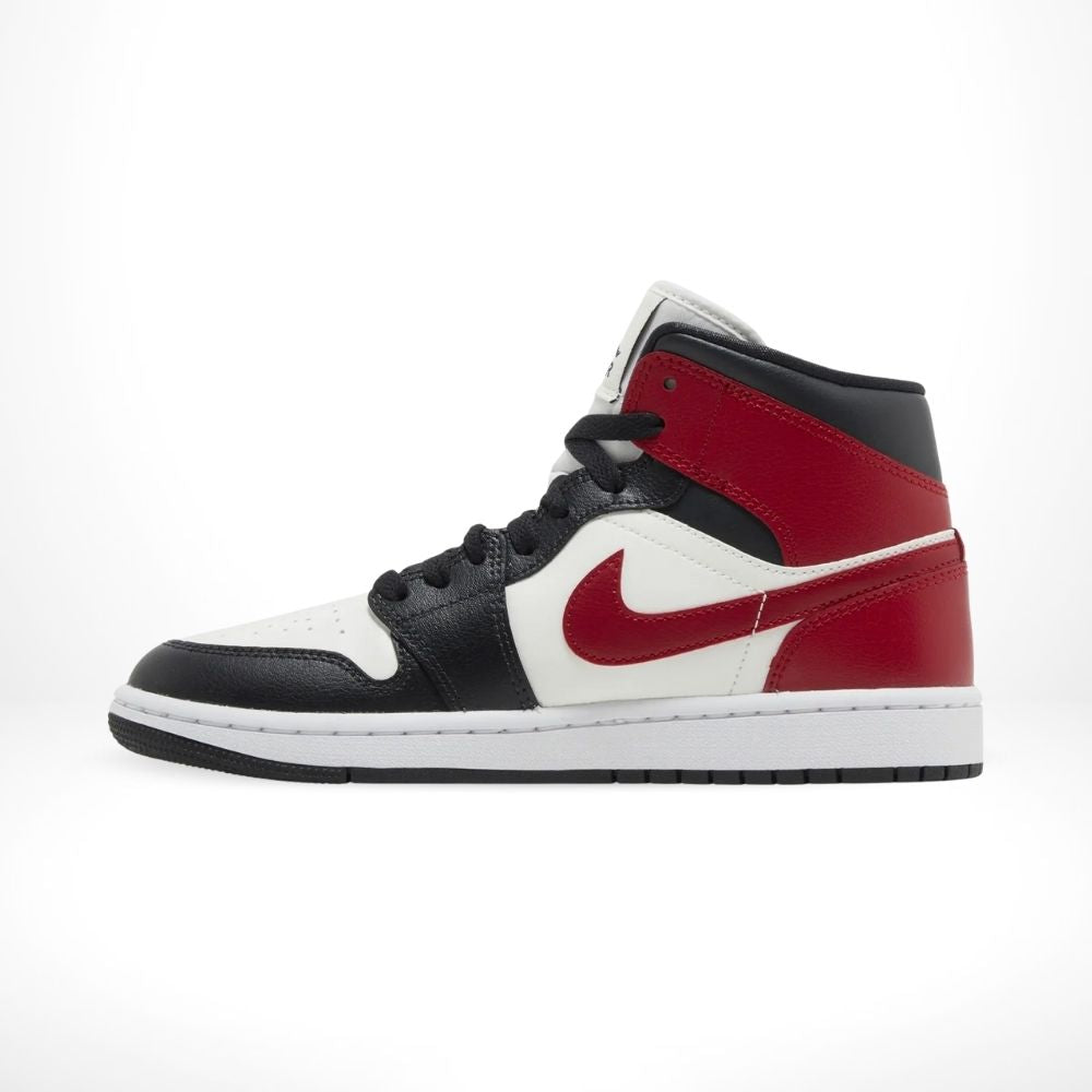Gym Red Off Noir - Air Jordan 1 Mid - product image from the listing.
