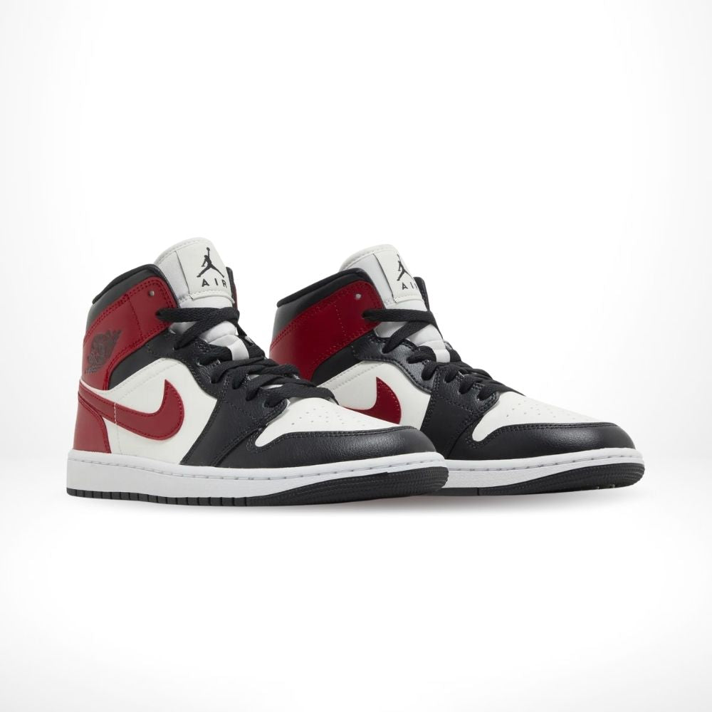 Gym Red Off Noir - Air Jordan 1 Mid - product image from the listing.