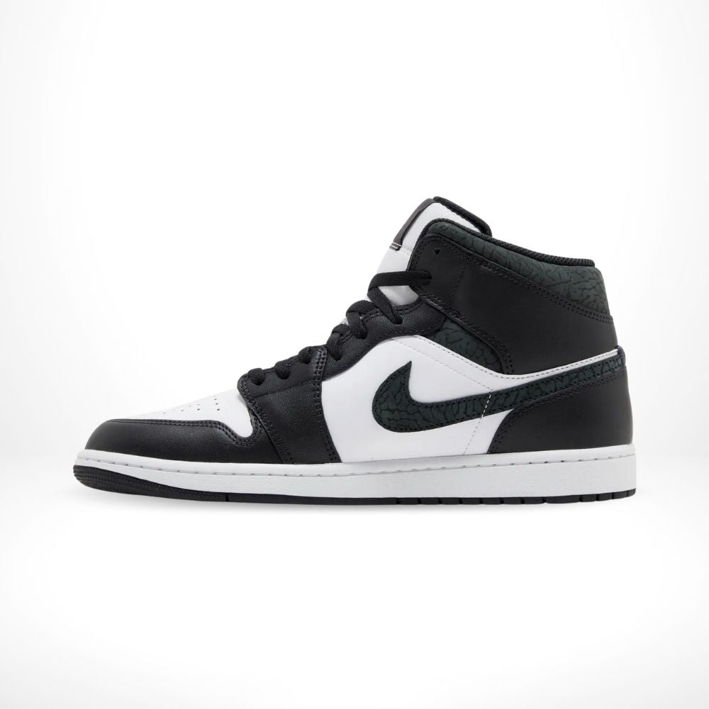 Panda Elephant Black White SE - Air Jordan 1 Mid - product image from the listing.
