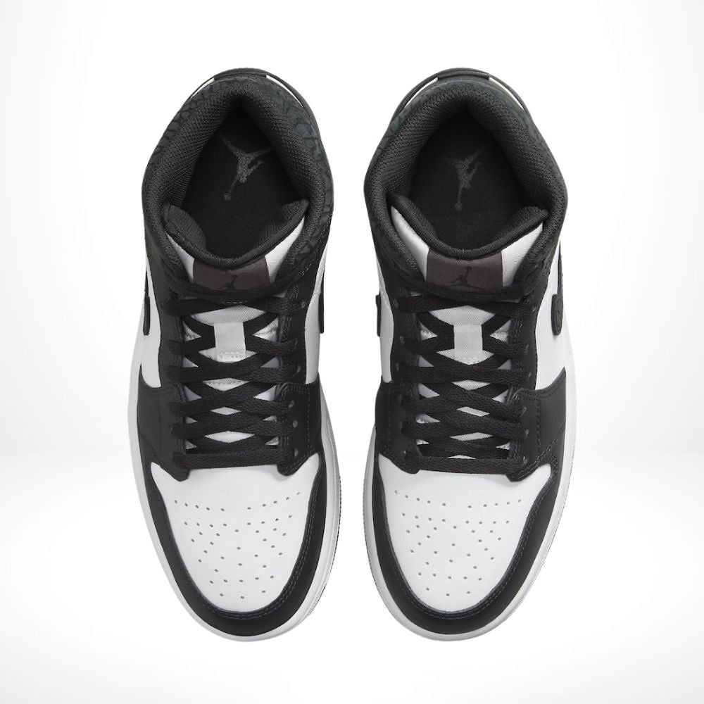 Panda Elephant Black White SE - Air Jordan 1 Mid - product image from the listing.