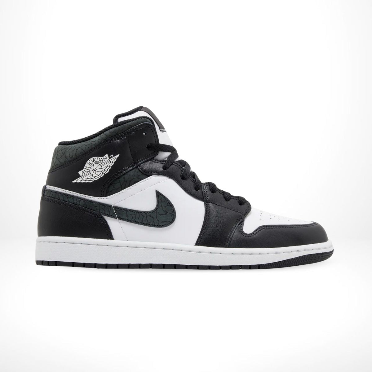 Panda Elephant Black White SE - Air Jordan 1 Mid - product image from the listing.