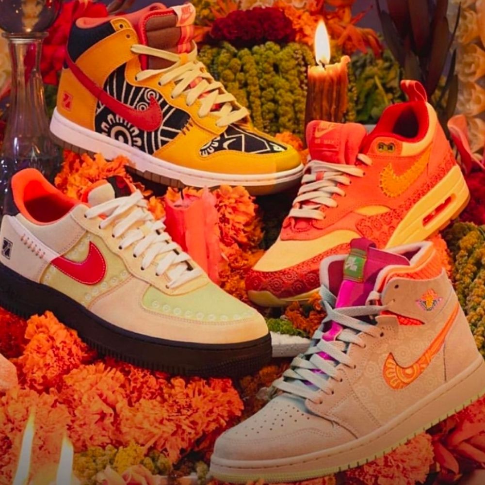 Air Jordan 1 High Zoom Air CMFT Somos Familia in Tan - product image from the listing.