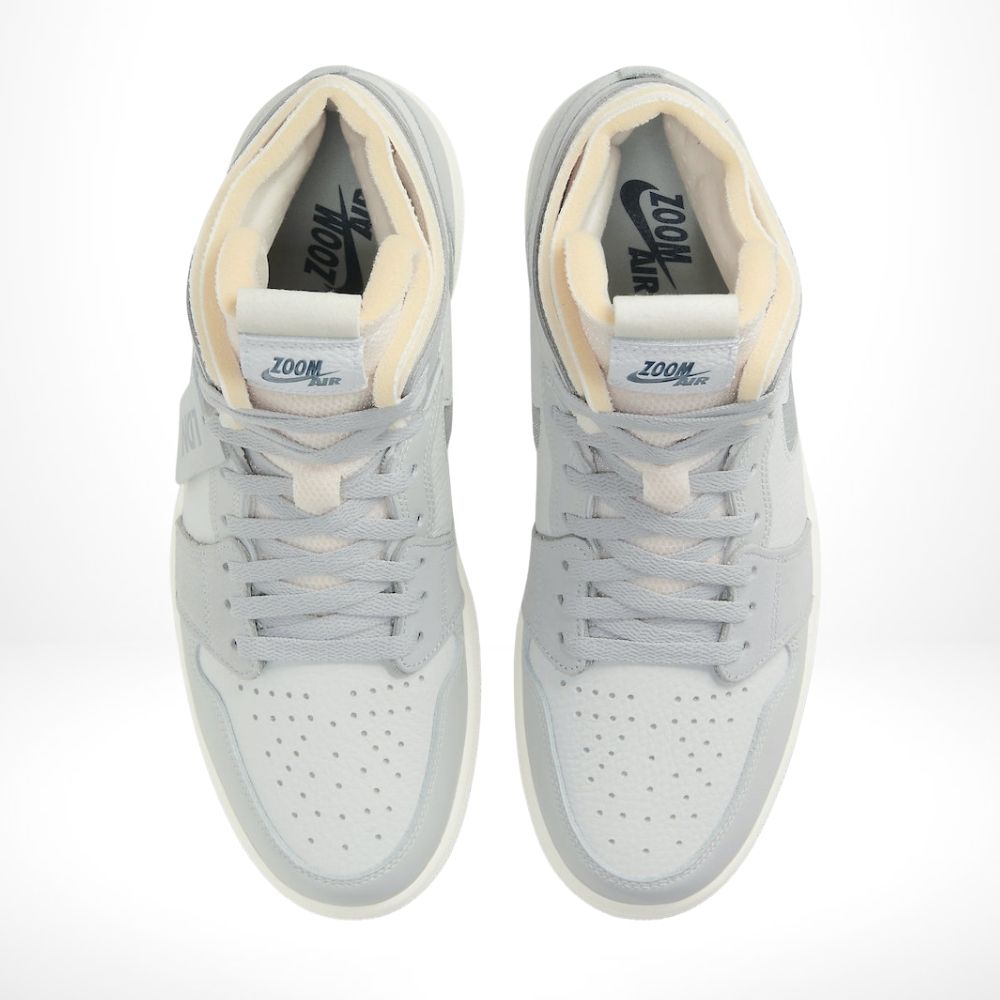 Air Jordan 1 High Zoom Air CMFT London Dust in Grey - product image from the listing.
