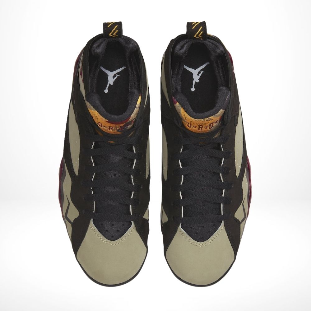 Air Jordan 7 Retro in Black Olive - product image from the listing.