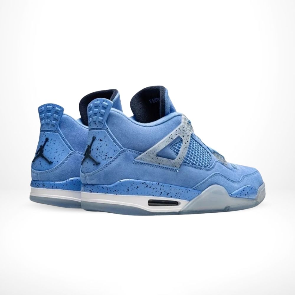 UNC University Blue PE - Air Jordan 4 Retro Low - product image from the listing.