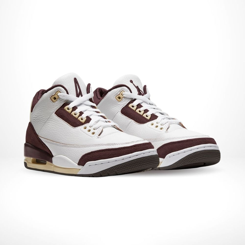 x A Ma Maniere Burgundy Crush - Air Jordan 3 - product image from the listing.