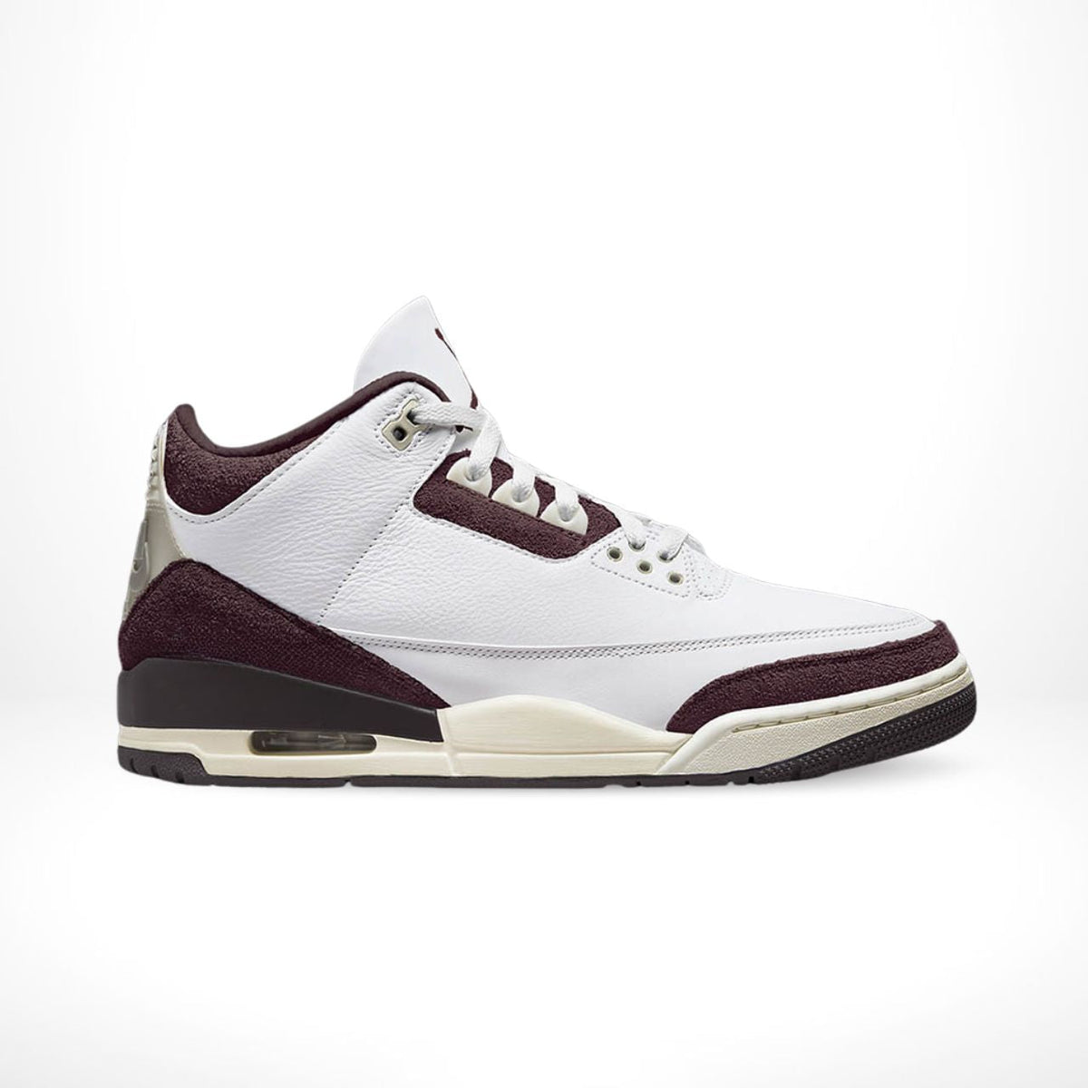 x A Ma Maniere Burgundy Crush - Air Jordan 3 - product image from the listing.