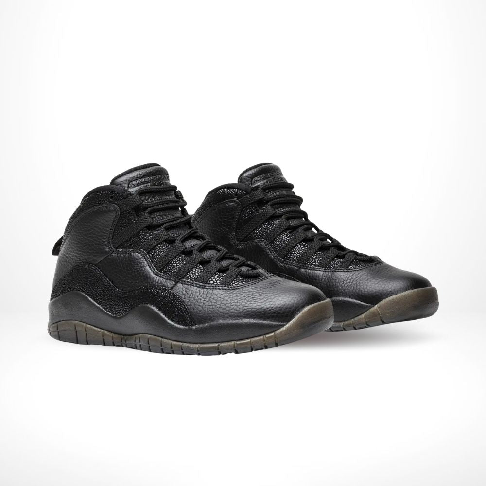 Air Jordan 10 Retro X Drake OVO in Black - product image from the listing.